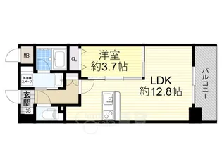 クランエシオ【3階】の間取り