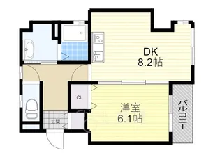 プレシェルト【4階】の間取り