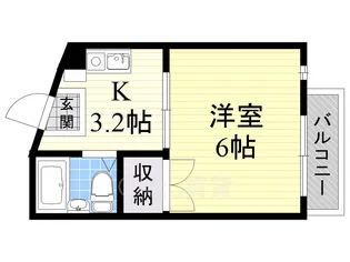 コーポ末広【2階】の間取り