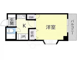ロイヤルコート上池田【3階】の間取り