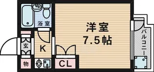 メイト緑地公園【3階】の間取り