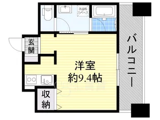 ES-Grande江坂公園【5階】の間取り