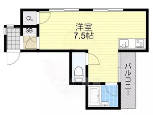 ローズハイツ【3階】の間取り