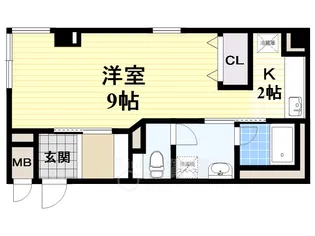 レジデンス高科【1階】の間取り