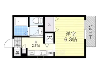 ローゼンハイム【1階】の間取り