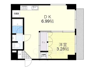 LEGIAN【3階】の間取り