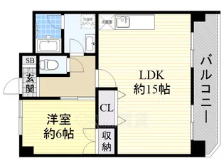 宏栄ハイツ【3階】の間取り