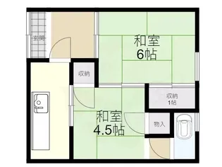 片山文化【1階】の間取り
