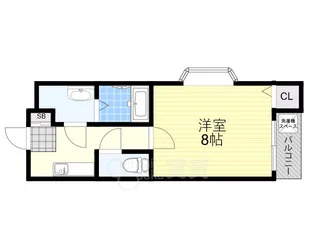 サンハイム2【4階】の間取り