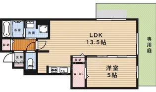 サニーコート A棟【1階】の間取り