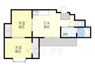 ヴェールアッシュ1【1階】の間取り