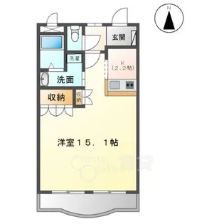 ソレイユ【2階】の間取り