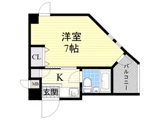アルビオン【2階】の間取り