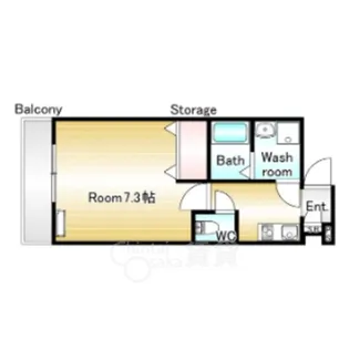 エステイトE池田1【1階】の間取り