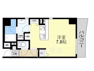 Ritz SQUARE【3階】の間取り
