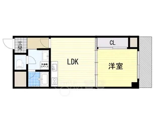 ドエルパークサイド【2階】の間取り