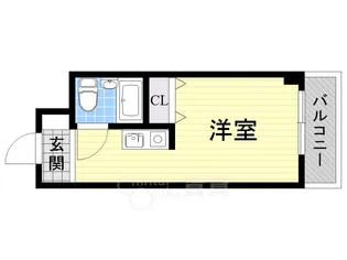 プライム蛍池【2階】の間取り