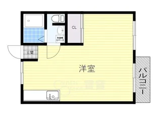 コーポ幸【2階】の間取り