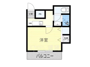 グランドステージ江坂【2階】の間取り