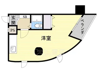 大阪府豊中市新千里南町2丁目【マンション】の間取り