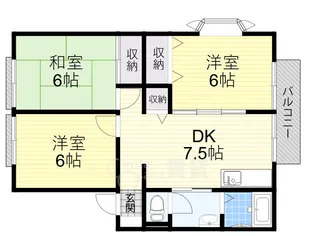 サンシャイン緑丘 C【1階】の間取り