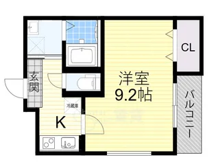 フジパレス池田天神EAST【1階】の間取り