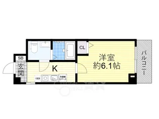 TST池田駅前【5階】の間取り