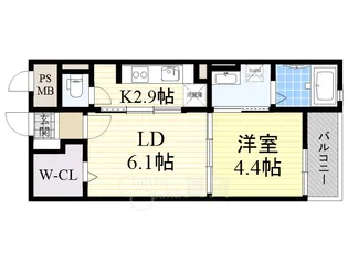 パル池田2【2階】の間取り
