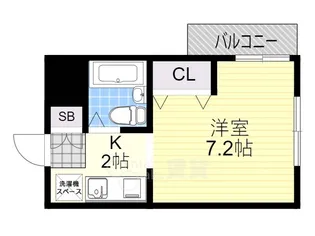 グランディールV【1階】の間取り
