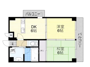 アートコート【3階】の間取り