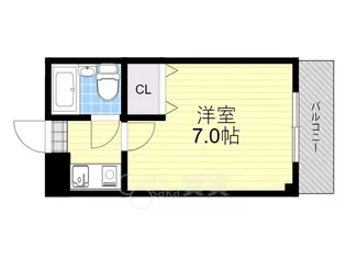 大阪府吹田市片山町1丁目【マンション】の間取り