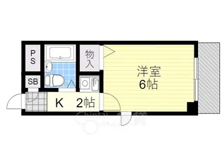 ロイヤルメゾン石橋【3階】の間取り