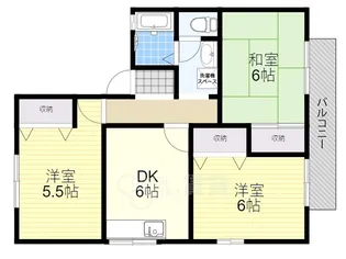アビテ箕面【1階】の間取り