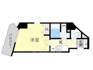 RIDGE江坂【5階】の間取り