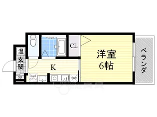 大阪府吹田市東御旅町【マンション】の間取り