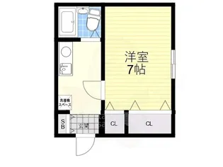 麻田ハイツ【1階】の間取り