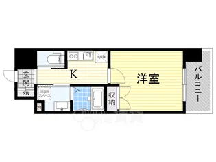 LUMINOUS蛍池【3階】の間取り