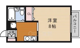 ハイツシャルマン【1階】の間取り