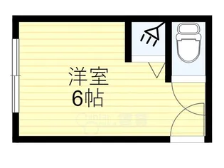 ギャレ蛍池【2階】の間取り