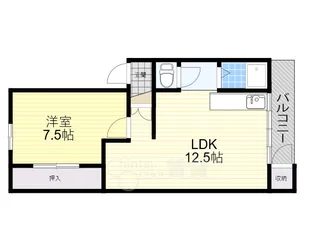 箕面グリーンハイツ1【5階】の間取り