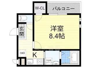 大阪府吹田市昭和町【アパート】の間取り