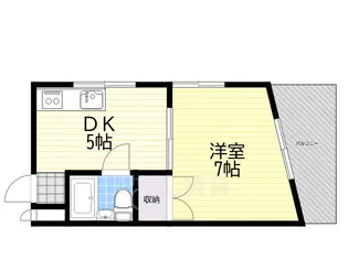 北条町レジデンス【3階】の間取り
