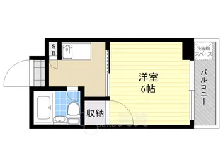 Osaka Parkland Inc.【4階】の間取り