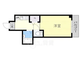 ディアコート川西弐番館【4階】の間取り