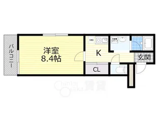 大阪府吹田市寿町2丁目【アパート】の間取り
