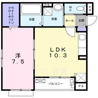 大阪府吹田市南吹田5丁目【アパート】の間取り