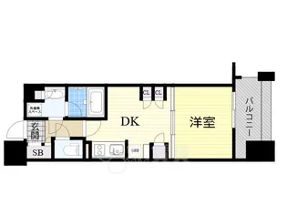 大阪府吹田市豊津町【マンション】の間取り