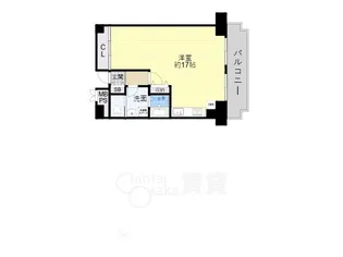 大阪府吹田市豊津町【マンション】の間取り