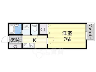 ウイングコート2【2階】の間取り