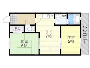 ロイヤル旭丘【2階】の間取り